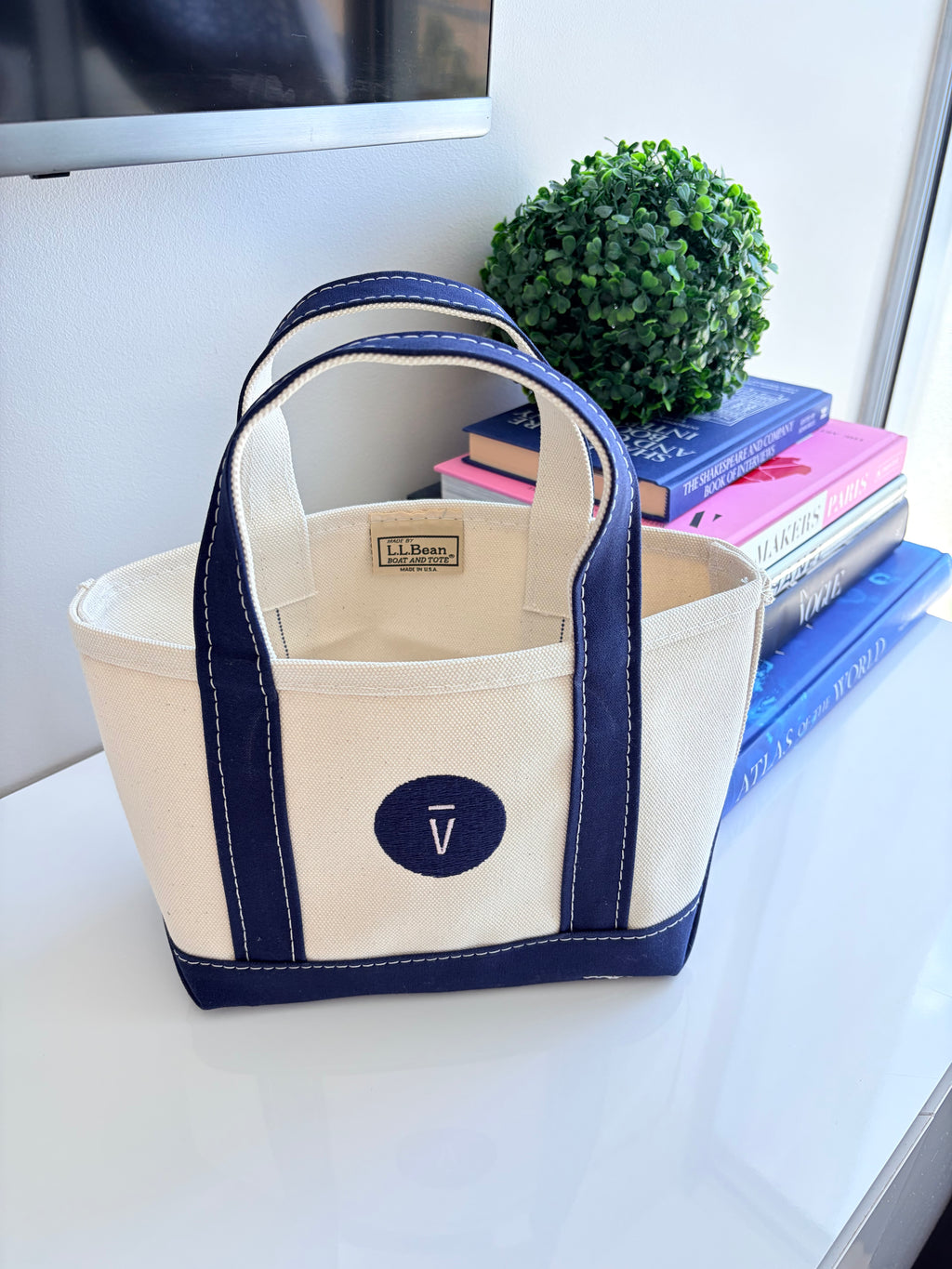 LL Bean Mini Canvas Tote