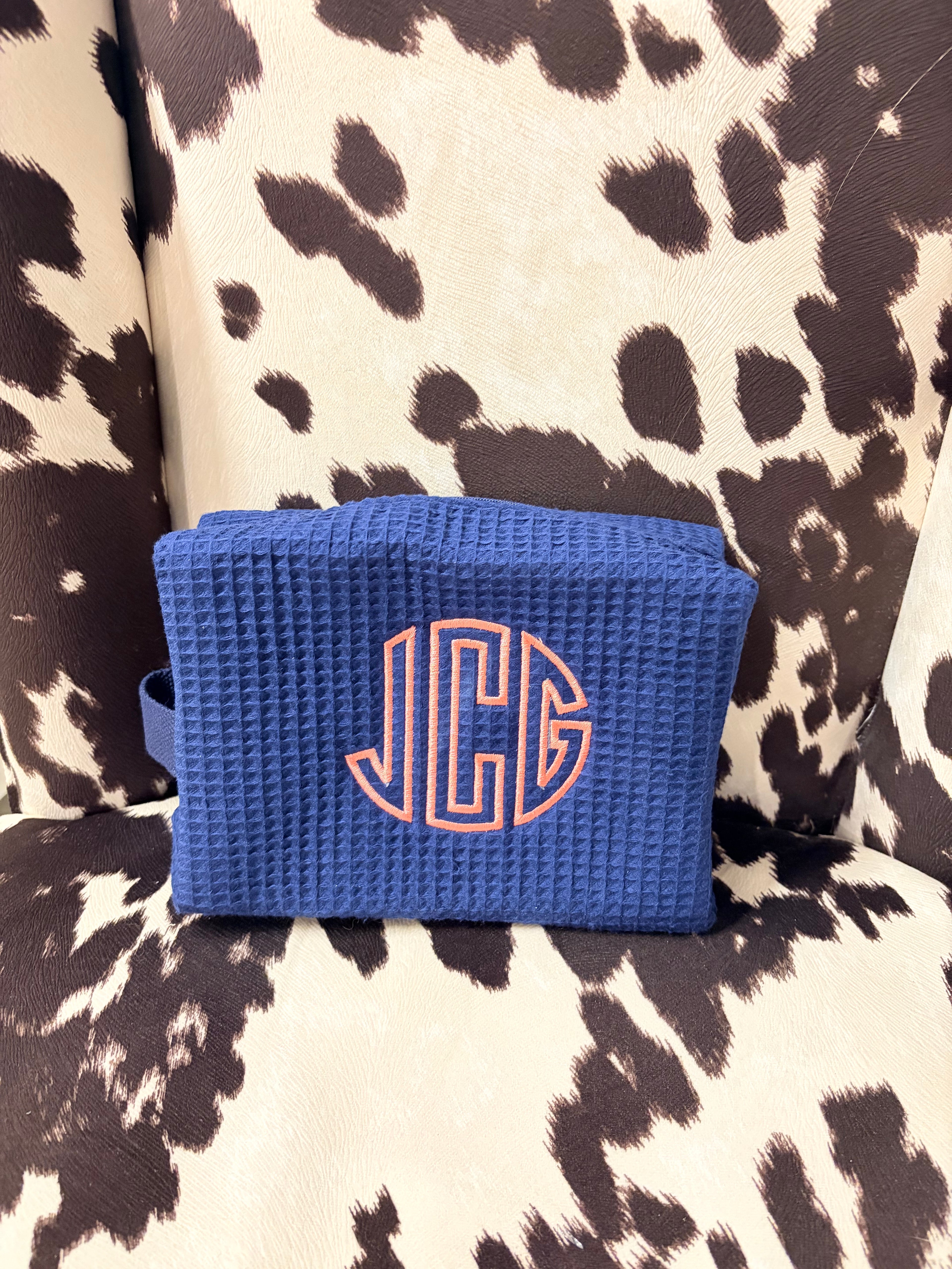 Waffle Makeup Bags (large)