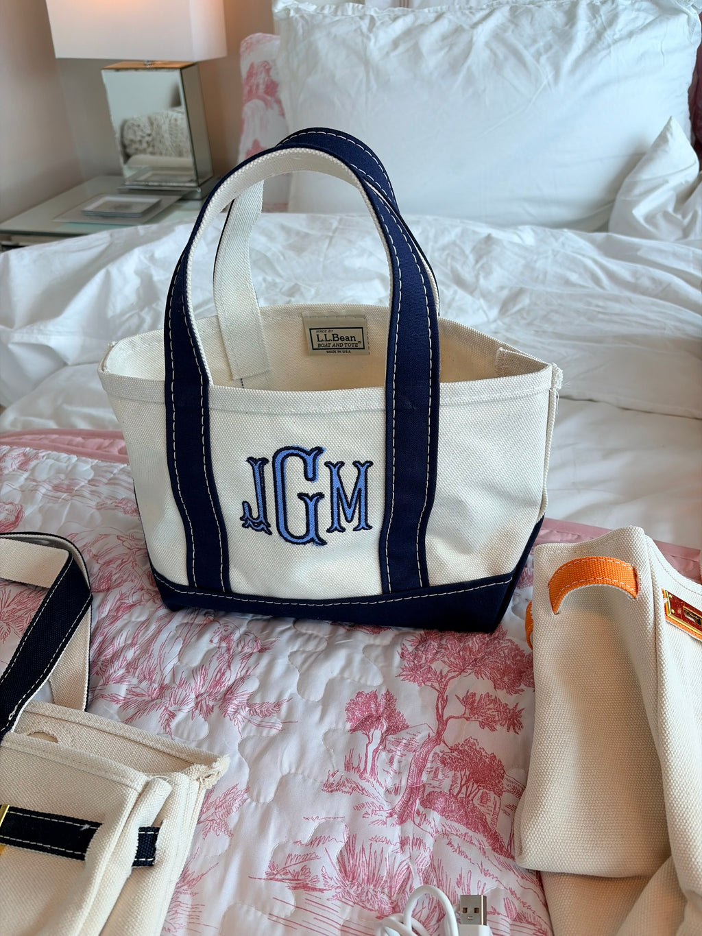 LL Bean Mini Canvas Tote