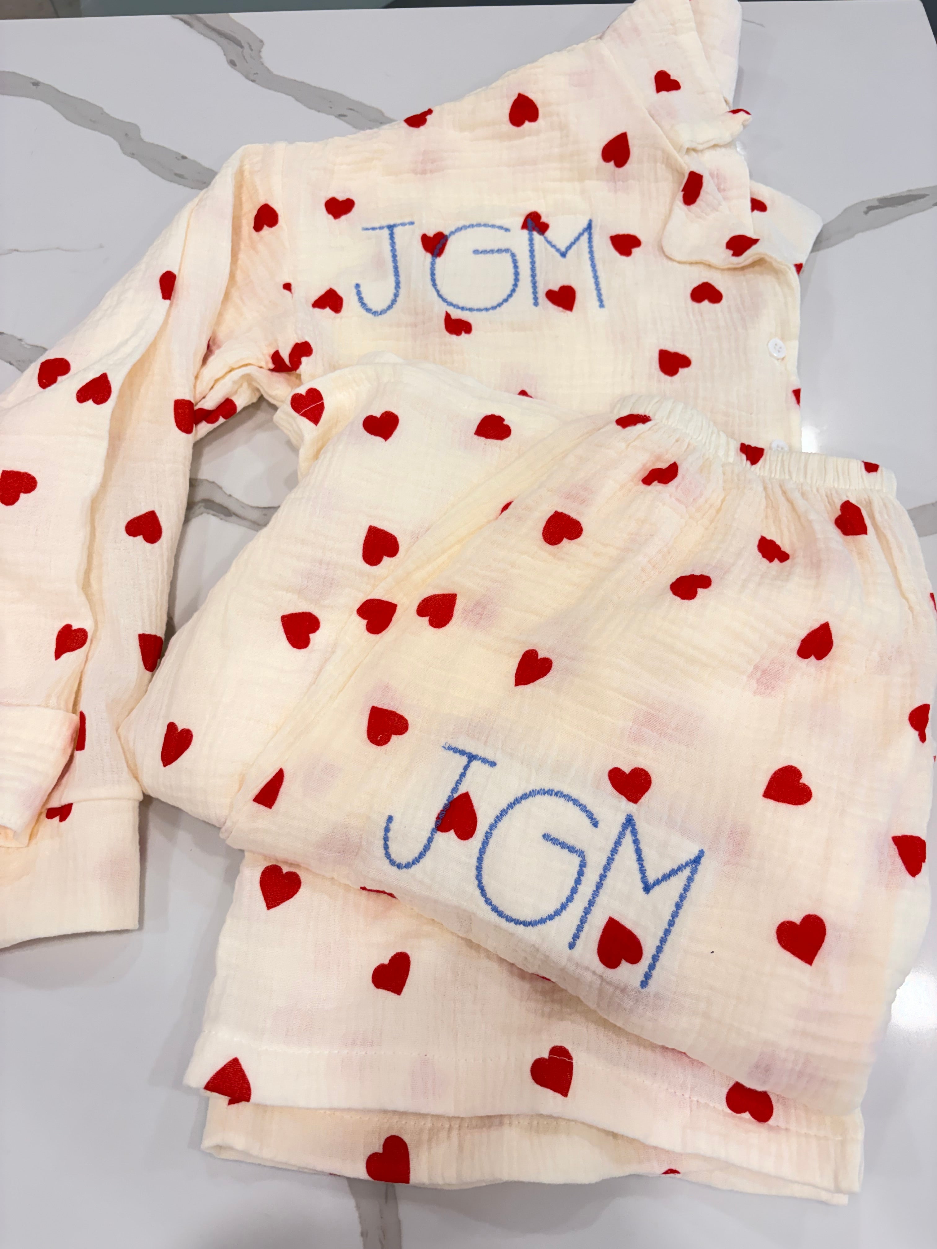 Heart Pajamas