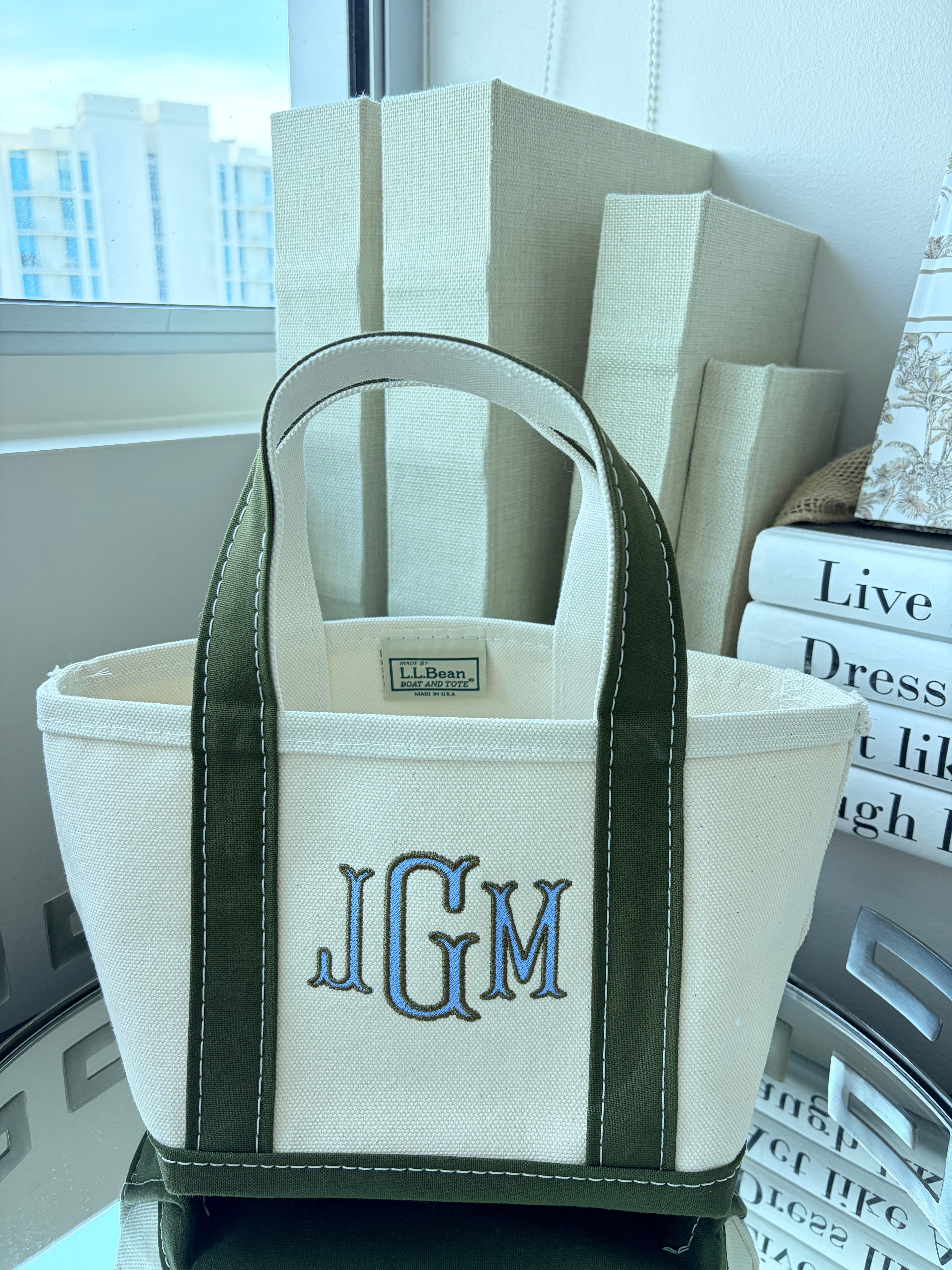 LL Bean Mini Canvas Tote