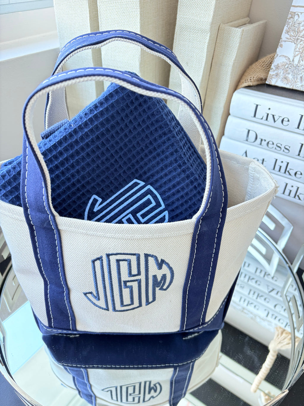LL Bean Mini Canvas Tote
