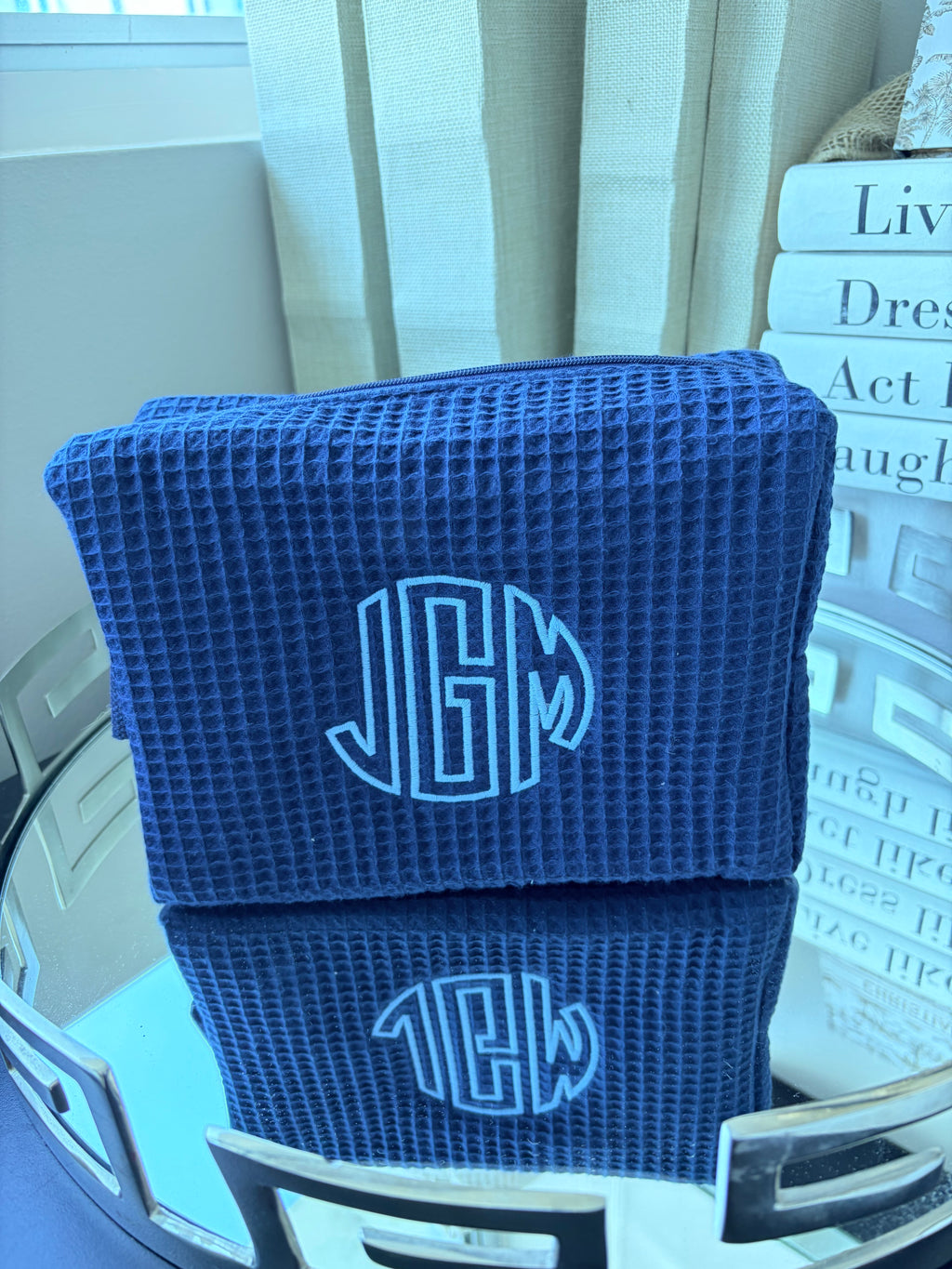Waffle Makeup Bags (large)