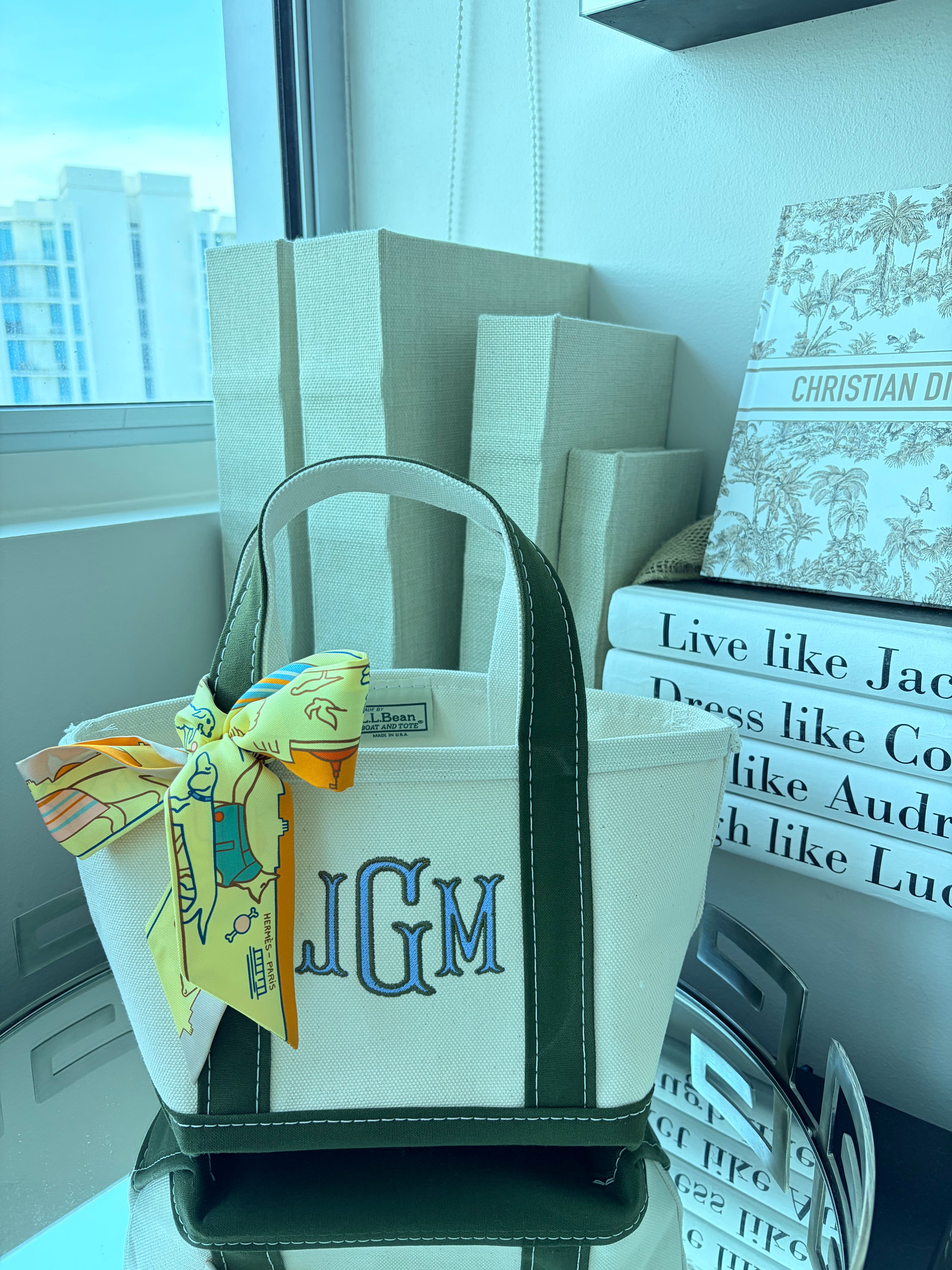 LL Bean Mini Canvas Tote
